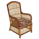 STICK WICKER ARMCHAIR